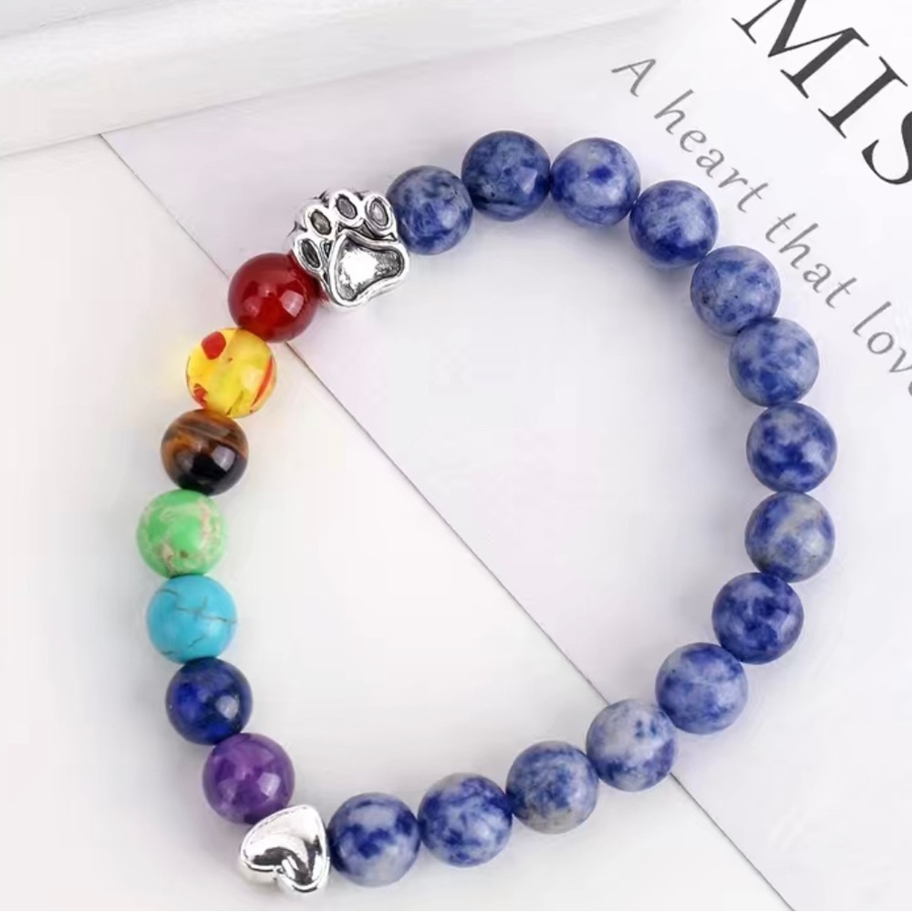 NWT Rainbow Bridge Pet Memorial Bracelet